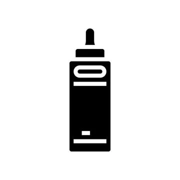 Scalp savior glyph icon vector illustration Stock Illustration