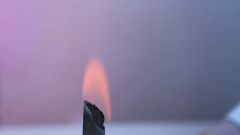 Scalpel And Forceps Sterilization With Fire Stock Footage 242471066