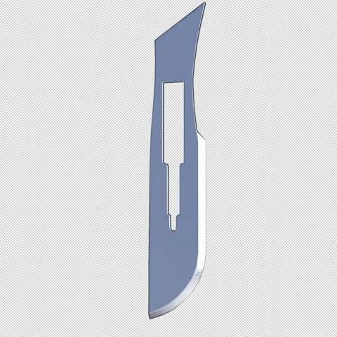 Scalpel Blade style 스톡 동영상 316589971
