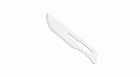 Scalpel Illustrazione stock