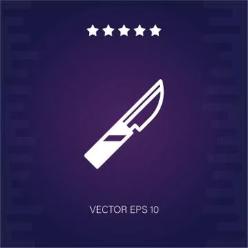 Scalpel vector icon Stock Illustration