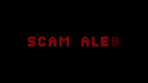 Scam call alert technology concept Video stock 320569893