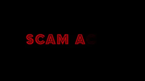 Scam call alert technology concept Video stock 320569900