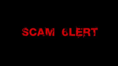 Scam call alert technology concept Stock Footage 320569909