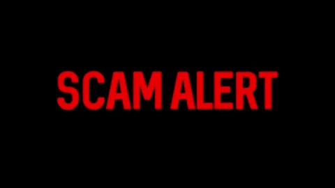 Scam call alert technology concept Stock Footage 321043270