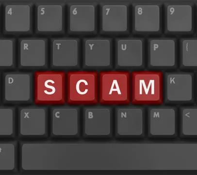 Scam Stock-Illustration
