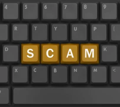 Scam 스톡 일러스트