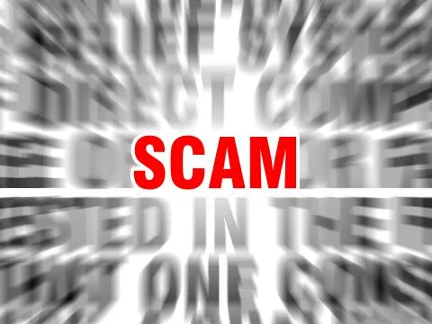 Scam Stock Illustration