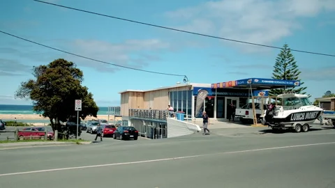 Scamander Tasmania 6.1.23 Stock Footage 274517331