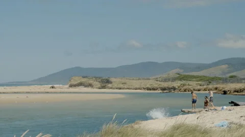 Scamander Tasmania 6.3.23 Stock Footage 274517288