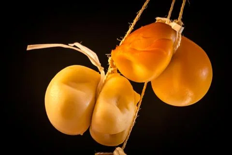 Scamorza cheese Stock Photos