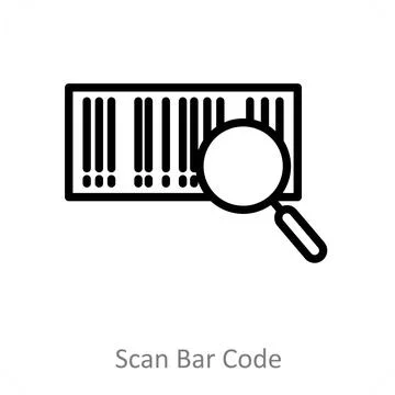 Scan Bar Code Stock Illustration