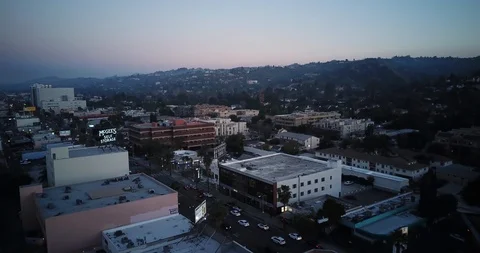 Scan of buildings Stock Footage 85542605