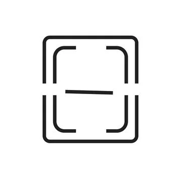 Scan Button Icon, Ideal for Digital and Office Equipment Illustrations Illustrazione stock