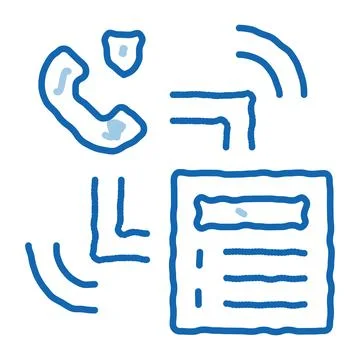 Scan code detection icon vector outline illustration イラスト素材