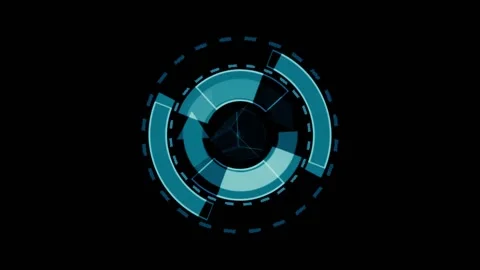 Scan digital motion graphic. Stock Footage 139769092