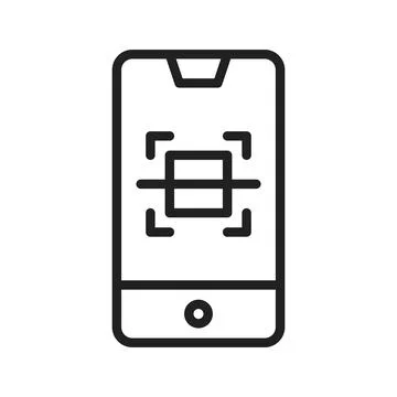 Scan Icon Image. Stock Illustration