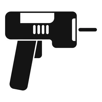 Scan laser handle icon simple vector. Pay ticket label Illustrazione stock