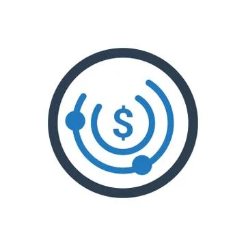 Scan Money Icon Stock Illustration