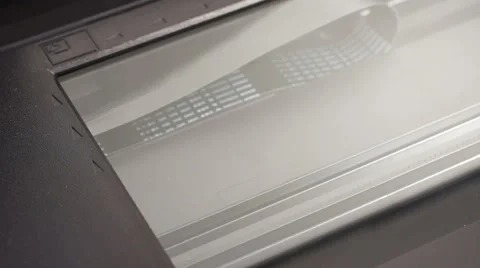 Scan process close up Stock Footage 60233091