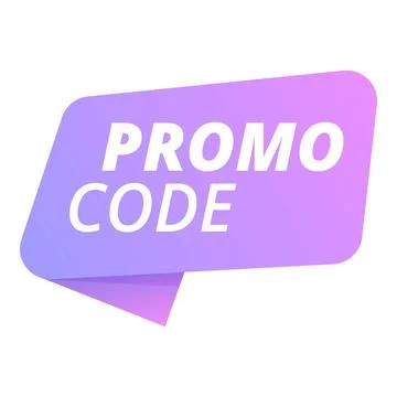 Scan promo code icon cartoon vector. Coupon discount Illustrazione stock
