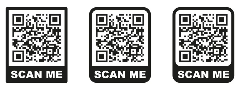 Scan QR code icon. Digital scanning qr code. QR code scan for smartphone. QR  Stock-Illustration