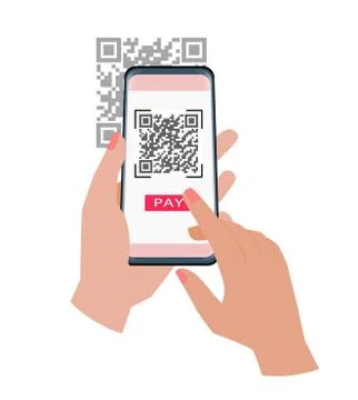 Scan QR code Stock-Illustration