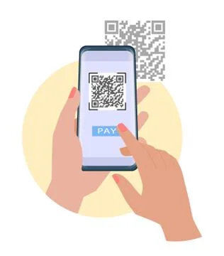 Scan QR code Stock Illustration