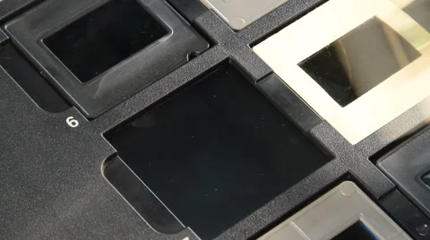 Scan slides Video stock 53342114
