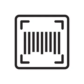 Scan thin line icon Stock-Illustration