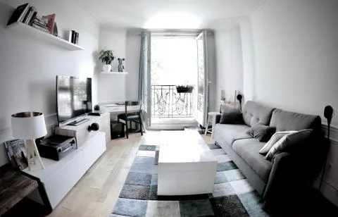 Scandi room Stock Photos