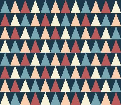 Scandinavian abstract geometric pattern Stock Illustration
