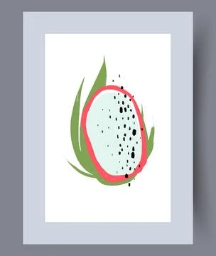 Scandinavian abstract vector print set. Stock Illustration