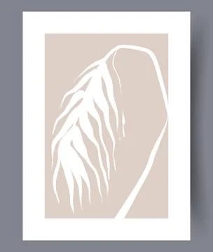 Scandinavian abstract vector print set. Stock Illustration