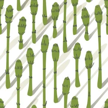 Scandinavian-Horsetail-Pattern Stock Illustration