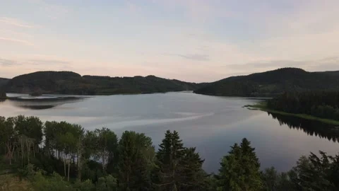 SCANDINAVIAN LANDSCAPE Stock Footage 158045635