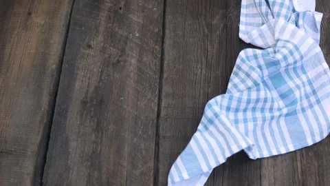 Scandinavian rustic table setting decor elements. Festive table setting. table 스톡 동영상 148311933