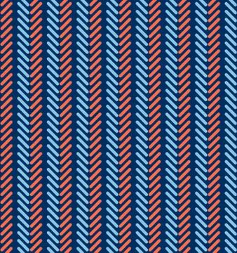 Scandinavian seamless abstract pattern Stock Illustration