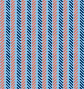 Scandinavian seamless abstract pattern illustration Stock Illustration