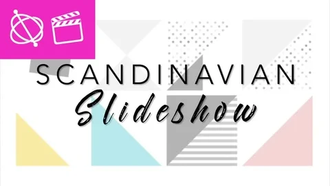 Scandinavian Slideshow – Apple Motion and Final Cut Pro X Template After Effects stock