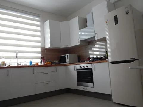 Scandinavian style kitchen interior Stock-Fotos
