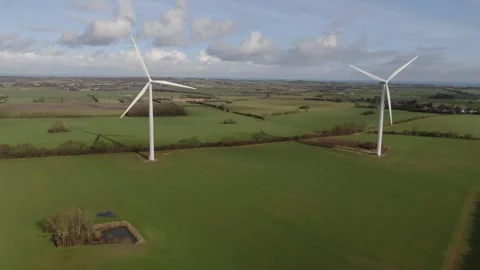 Scandinavian Windmills Stock-Footage 272306646