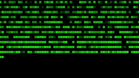 Scaning square green. Stock Footage 5944610