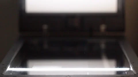 Scanner Stock Footage 1069002