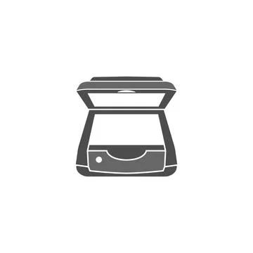 Scanner icon design illustration Stock Illustration