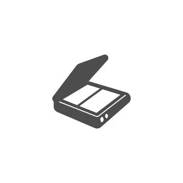 Scanner icon design illustration Stock Illustration