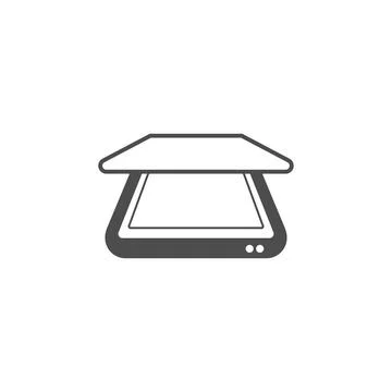 Scanner icon design illustration Stock Illustration