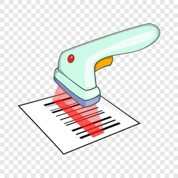 Scanner icon, isometric style Stock-Illustration
