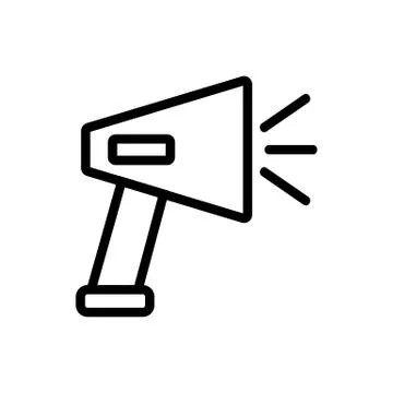 Scanner icon vector. Isolated contour symbol illustration Stock Illustration