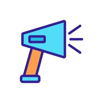 Scanner icon vector. Isolated contour symbol illustration イラスト素材